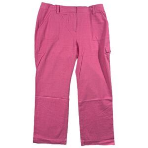 Joneswear Sport Solid Pink Coney Island Denim Bottom Pants Woman's Size 16 NWT